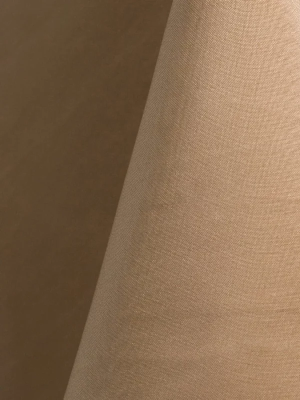 Khaki Polyester Solid Linen Rental by Collective Event Group