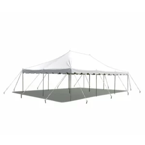 White 20' by 30' over the counter canopy rental